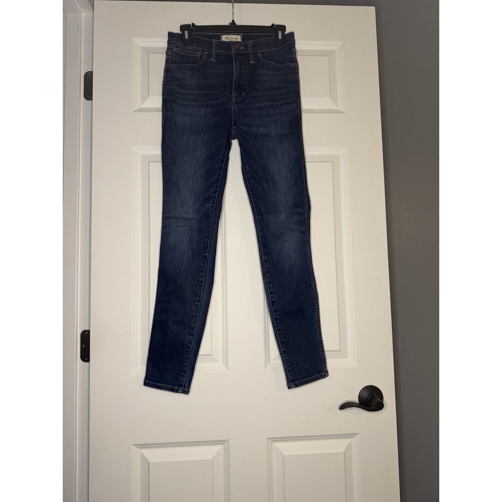 Madewell 10" High Rise Skinny Jeans 27 Blue